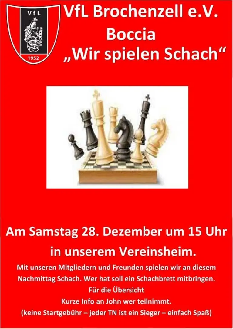 Wir spielen Schach